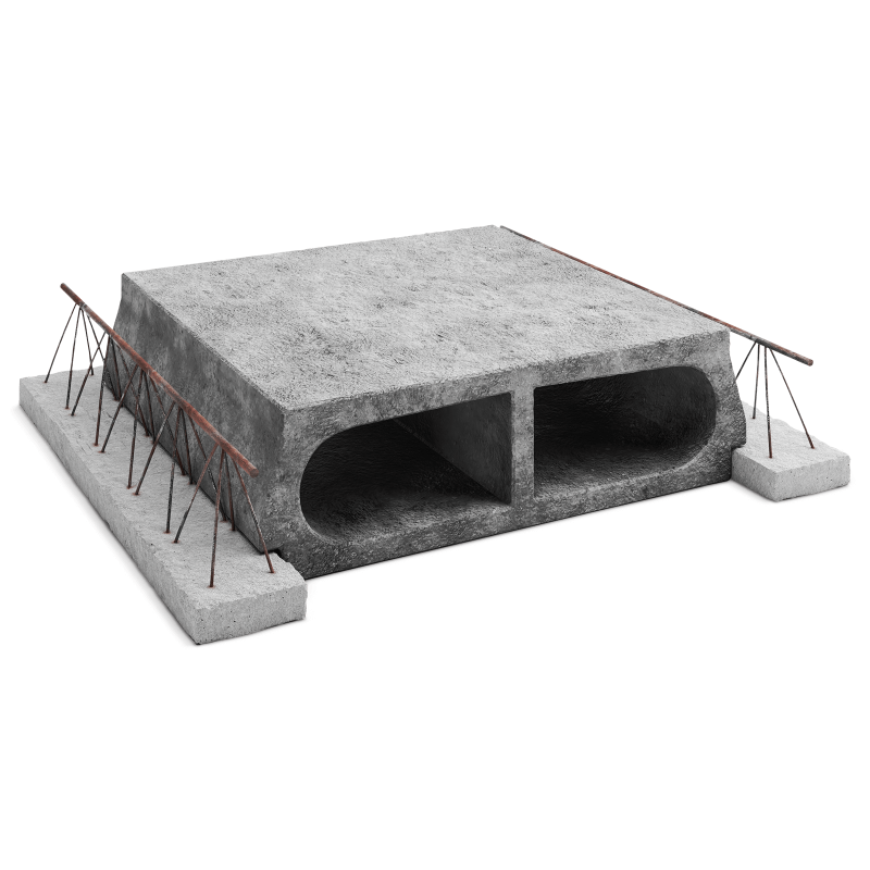Leier prefabricated concrete ceiling system