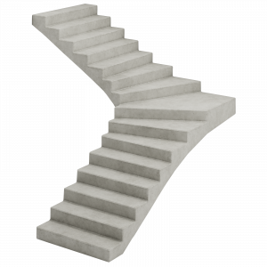 Leier curvilinear staircases