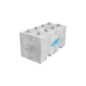 Blok s výrezom 160 x 80 x 80