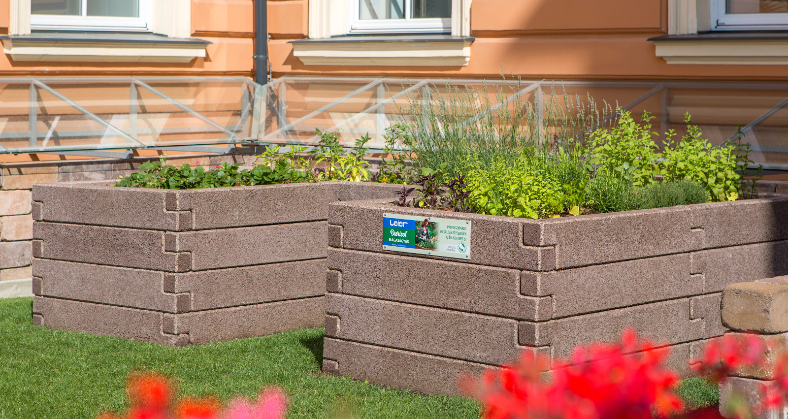 Durisol vysoký záhon U – Obrázok 3