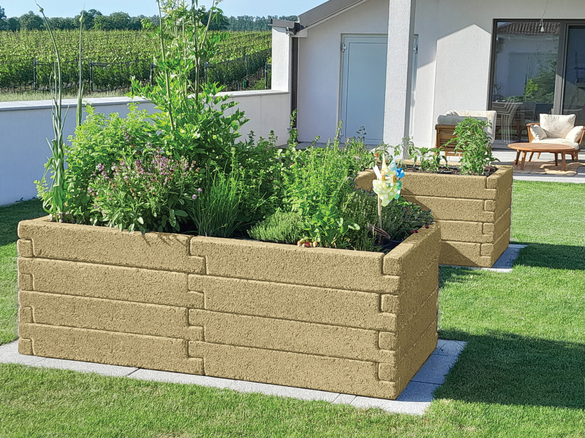 Durisol vysoký záhon U1 – Obrázok 4