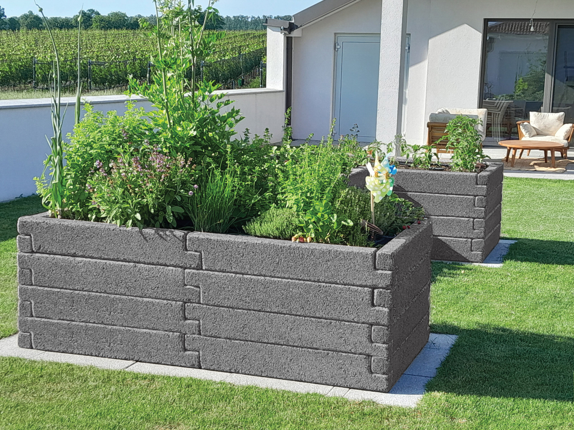 Durisol vysoký záhon U1 – Obrázok 6