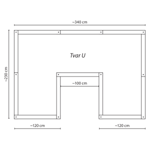 Durisol vysoký záhon U – Obrázok 13